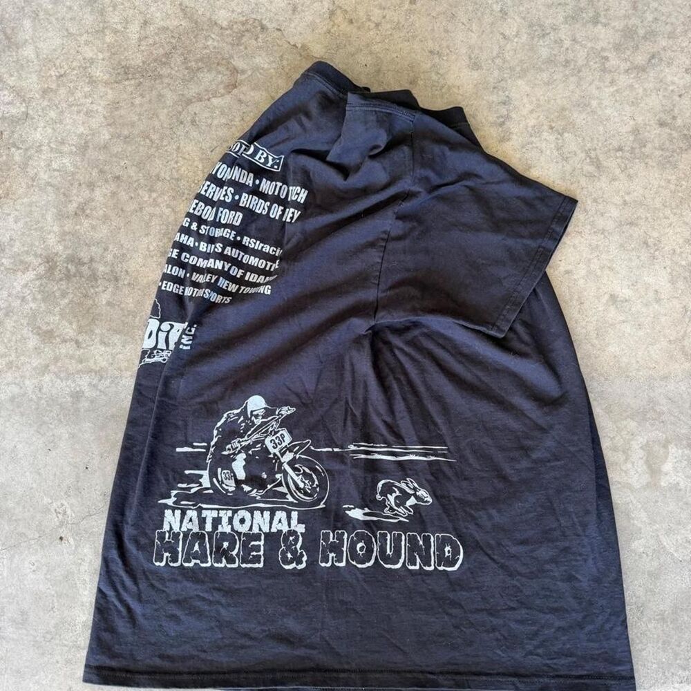 Unbranded Men's Black and Grey T-shirt